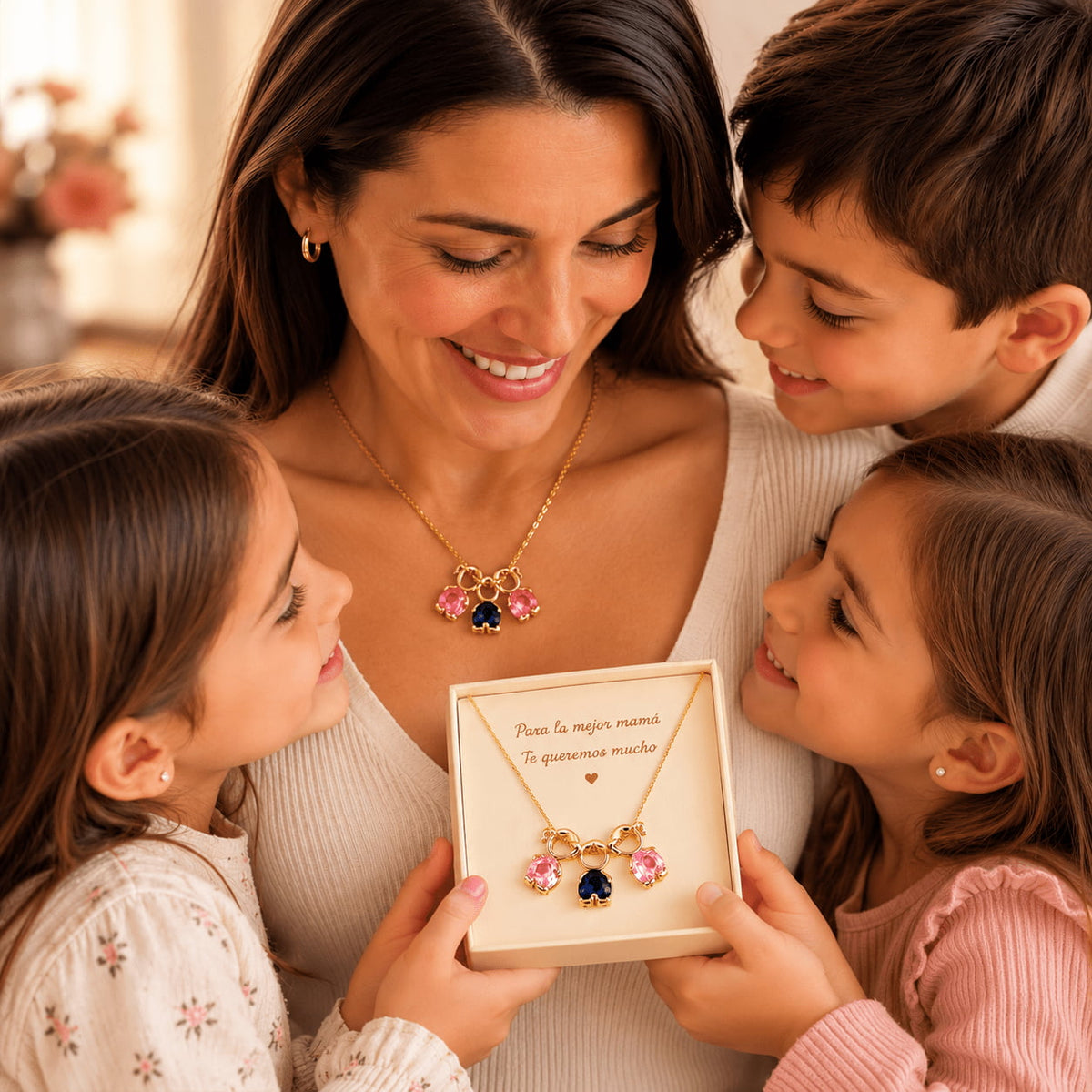 Collar Personalizado Mamá e Hijos