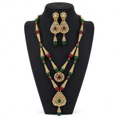 Conjunto Reina Andalusí – Joyería Árabe para Caftán