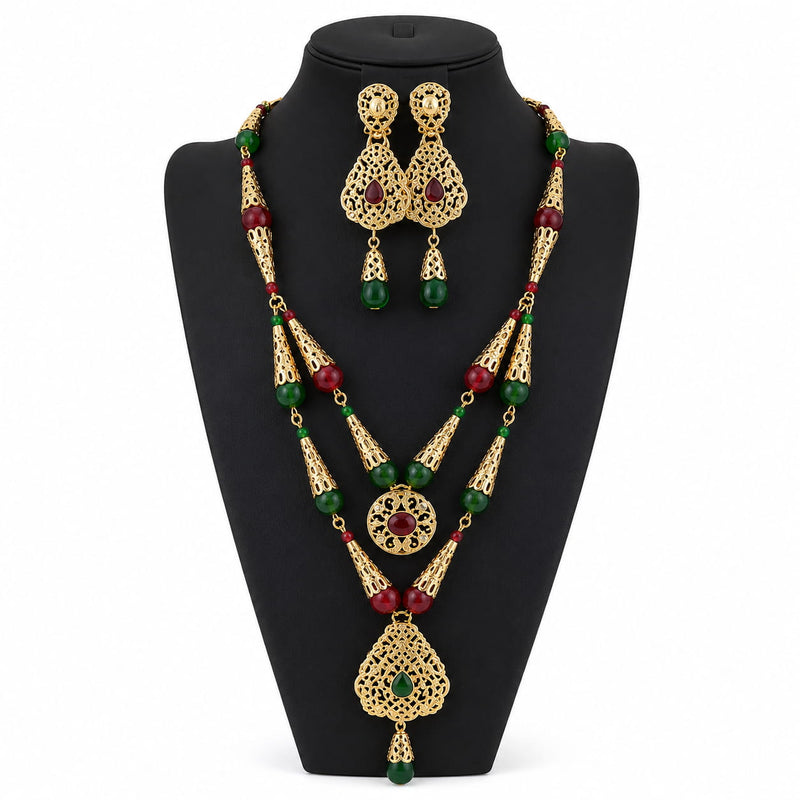 Conjunto Reina Andalusí – Joyería Árabe para Caftán